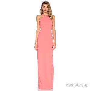 Elizabeth and James Coral Maxi Dress